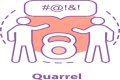 Does quarrel mean disagreement?