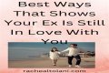 How do you know if your ex is still thinking about you?