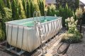 How long does it take for an above ground pool to warm up?
