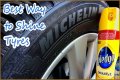 What to put on tires to make them shine?