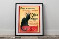 Why is the Chat Noir poster so popular?
